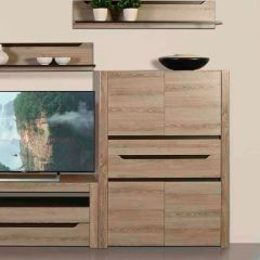 АФИНА А16а Шкаф МЦН Ясень Таормина в Лесном - lesnoy.mebel24.online | фото 3