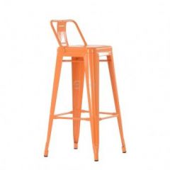 Барный стул Barneo N-242 Tolix Style 2003 Оранжевый в Лесном - lesnoy.mebel24.online | фото