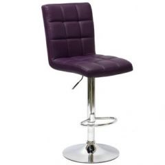 Барный стул Barneo N-48 Kruger фиолетовый в Лесном - lesnoy.mebel24.online | фото