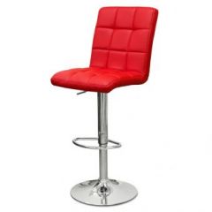 Барный стул Barneo N-48 Kruger красный в Лесном - lesnoy.mebel24.online | фото