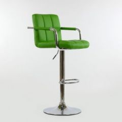 Барный стул Barneo N-69 Kruger Arm Зеленый в Лесном - lesnoy.mebel24.online | фото 2