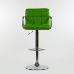 Барный стул Barneo N-69 Kruger Arm Зеленый в Лесном - lesnoy.mebel24.online | фото 3