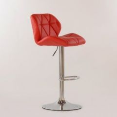 Барный стул Barneo N-85 Diamond красный в Лесном - lesnoy.mebel24.online | фото 5