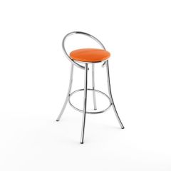 Барный стул Фуриант оранжевый-843 в Лесном - lesnoy.mebel24.online | фото