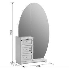 БЕЛЛА Шкаф комбинированный в Лесном - lesnoy.mebel24.online | фото 2