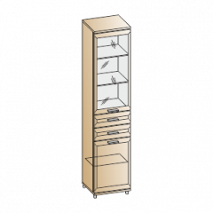 Детская Мелисса композиция 12 (Гикори Джексон светлый) в Лесном - lesnoy.mebel24.online | фото 5