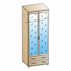 Детская Мелисса композиция 8 (Гикори Джексон светлый) в Лесном - lesnoy.mebel24.online | фото 11