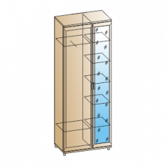 Детская Мелисса композиция 9 (Гикори Джексон светлый) в Лесном - lesnoy.mebel24.online | фото 2