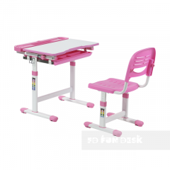 Комплект парта + стул трансформеры Cantare Pink в Лесном - lesnoy.mebel24.online | фото 2