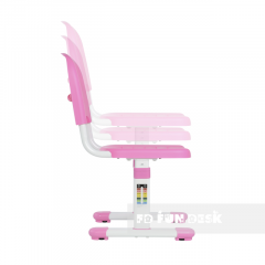 Комплект парта + стул трансформеры Cantare Pink в Лесном - lesnoy.mebel24.online | фото 7