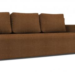 Диван Алиса 4 Shaggy BROWN - Teos Dark Brown в Лесном - lesnoy.mebel24.online | фото