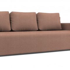 Диван Алиса 4 Shaggy DESERT - Teos Dark Brown в Лесном - lesnoy.mebel24.online | фото