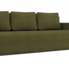 Диван Алиса 4 Shaggy GREEN - Teos Black в Лесном - lesnoy.mebel24.online | фото