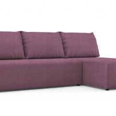 Диван угловой Алиса Shaggy LILAC без подлокотников в Лесном - lesnoy.mebel24.online | фото 2