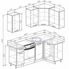 Кухонный гарнитур угловой Бланка 2000х1200 (Стол. 26мм) в Лесном - lesnoy.mebel24.online | фото 2