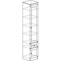 Гостиная Инна 6 Денвер темный в Лесном - lesnoy.mebel24.online | фото 5