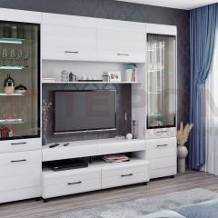 Гостиная Камелия Композиция 11 (Снежный ясень) в Лесном - lesnoy.mebel24.online | фото