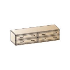 Гостиная Карина Композиция 10 (Акация Молдау) в Лесном - lesnoy.mebel24.online | фото 5