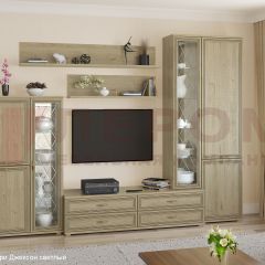 Гостиная Карина Композиция 12 (Гикори Джексон светлый) в Лесном - lesnoy.mebel24.online | фото