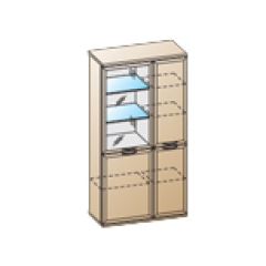 Гостиная Карина Композиция 24 (Ясень Асахи) в Лесном - lesnoy.mebel24.online | фото 2