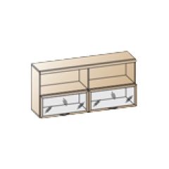 Гостиная Карина Композиция 9 (Гикори Джексон светлый) в Лесном - lesnoy.mebel24.online | фото 3