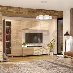 Гостиная Мелисса Композиция 10 (Ясень Асахи) в Лесном - lesnoy.mebel24.online | фото