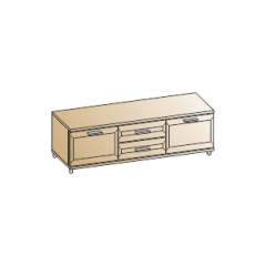 Гостиная Мелисса Композиция 10 (Ясень Асахи) в Лесном - lesnoy.mebel24.online | фото 5
