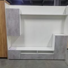 Гостиная МГС 4 (Белый/Цемент светлый) в Лесном - lesnoy.mebel24.online | фото 7