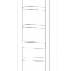 РЕГИНА Гостиная (модульный) Дуб самдал в Лесном - lesnoy.mebel24.online | фото 5