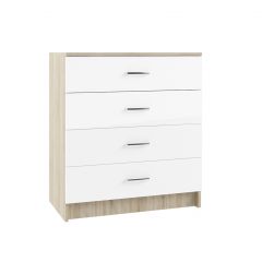 СОФИ Гостиная (модульная) дуб сонома/белый глянец в Лесном - lesnoy.mebel24.online | фото 14