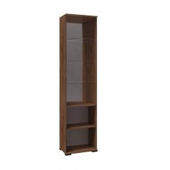 Гостиная София СП-4 Пенал с витриной МДФ Дуб крафт табачный в Лесном - lesnoy.mebel24.online | фото 2