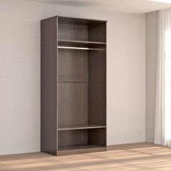 Кэт-4 Шкаф 2-х ств (2 дв зерк) (МДФ Венге) в Лесном - lesnoy.mebel24.online | фото 2