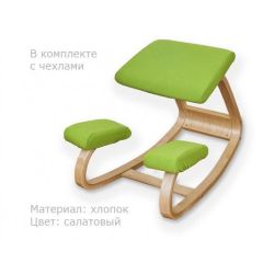 Коленный стул Smartstool Balance + Чехлы в Лесном - lesnoy.mebel24.online | фото 4