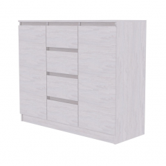 БРИЗ - 1 Комод (4 ящика 2 створки) в Лесном - lesnoy.mebel24.online | фото
