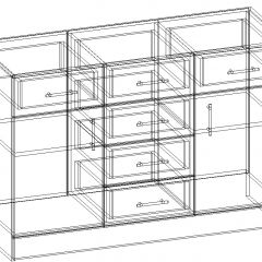 СОФИЯ Комод К1200 2Д (венге/дуб белфорт) в Лесном - lesnoy.mebel24.online | фото 3