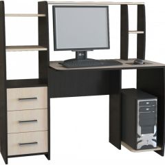 Компьютерный стол КЛ №6.3 (Венге/Дуб молочный) в Лесном - lesnoy.mebel24.online | фото