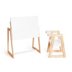 Комплект детской мебели стол и  два стула Я САМ "Лофт-Дуо" (Белый) в Лесном - lesnoy.mebel24.online | фото 5