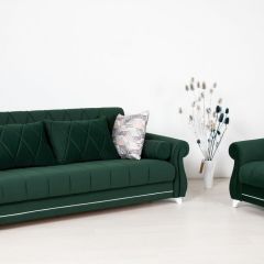 Комплект Роуз ТД 411 диван-кровать + кресло + комплект подушек в Лесном - lesnoy.mebel24.online | фото 1
