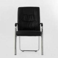 Кресло Barneo K-15 для посетителей и переговорных (черный) в Лесном - lesnoy.mebel24.online | фото 2
