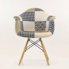 Кресло Barneo N-14 Patchwork трехцветный в Лесном - lesnoy.mebel24.online | фото 4