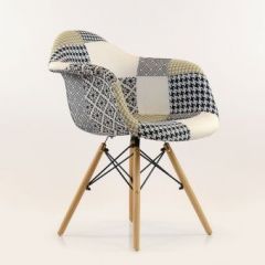 Кресло Barneo N-14 Patchwork трехцветный в Лесном - lesnoy.mebel24.online | фото 5