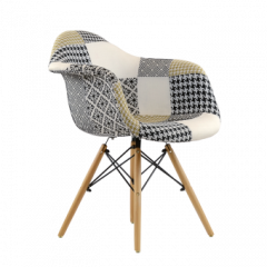 Кресло Barneo N-14 Patchwork трехцветный в Лесном - lesnoy.mebel24.online | фото
