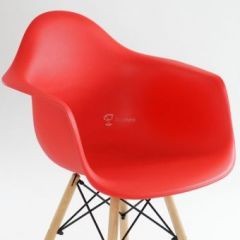 Кресло Barneo N-14 WoodMold красный в Лесном - lesnoy.mebel24.online | фото 4