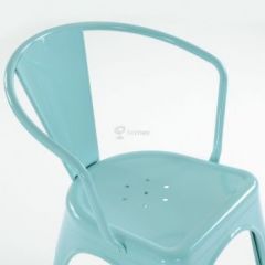 Кресло Barneo N-239 Tolix (RAL6027 бирюзовый) в Лесном - lesnoy.mebel24.online | фото 4