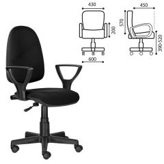Кресло BRABIX "Prestige Ergo MG-311" (ткань, черное) 531872 в Лесном - lesnoy.mebel24.online | фото 2