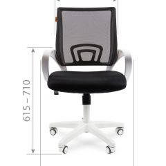 Кресло для оператора CHAIRMAN 696 white (ткань TW-10/сетка TW-05) в Лесном - lesnoy.mebel24.online | фото 6