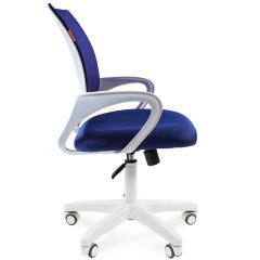 Кресло для оператора CHAIRMAN 696 white (ткань TW-10/сетка TW-05) в Лесном - lesnoy.mebel24.online | фото 3