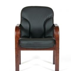 Кресло для посетителей CHAIRMAN 658 (натуральная кожа) в Лесном - lesnoy.mebel24.online | фото