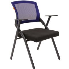 Кресло для посетителей CHAIRMAN NEXX (ткань стандарт черный/сетка DW-61) в Лесном - lesnoy.mebel24.online | фото