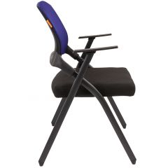 Кресло для посетителей CHAIRMAN NEXX (ткань стандарт черный/сетка DW-61) в Лесном - lesnoy.mebel24.online | фото 3